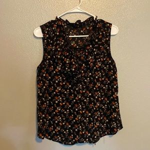 Floral tank top